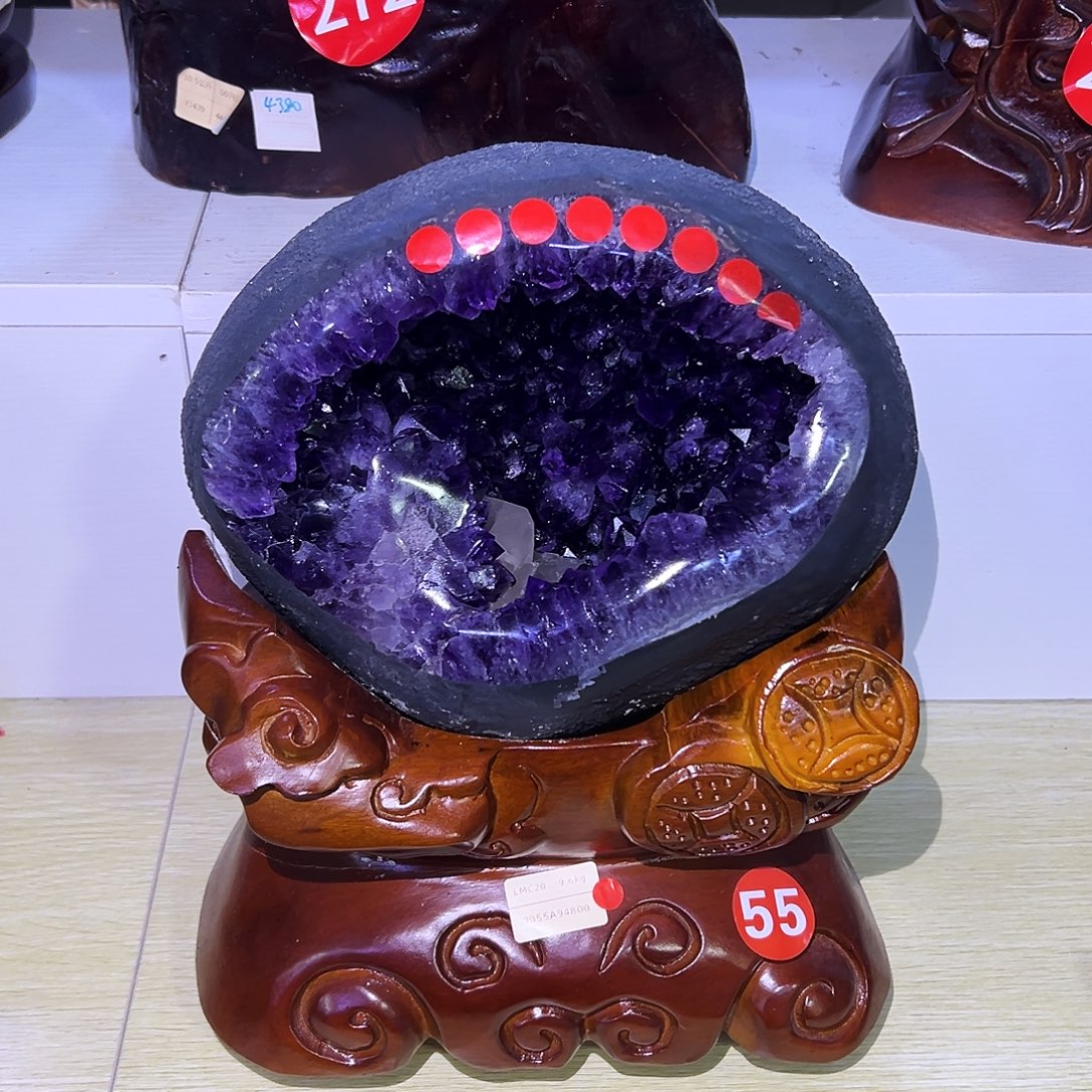 紫晶大型摆件（非配饰）未镶嵌