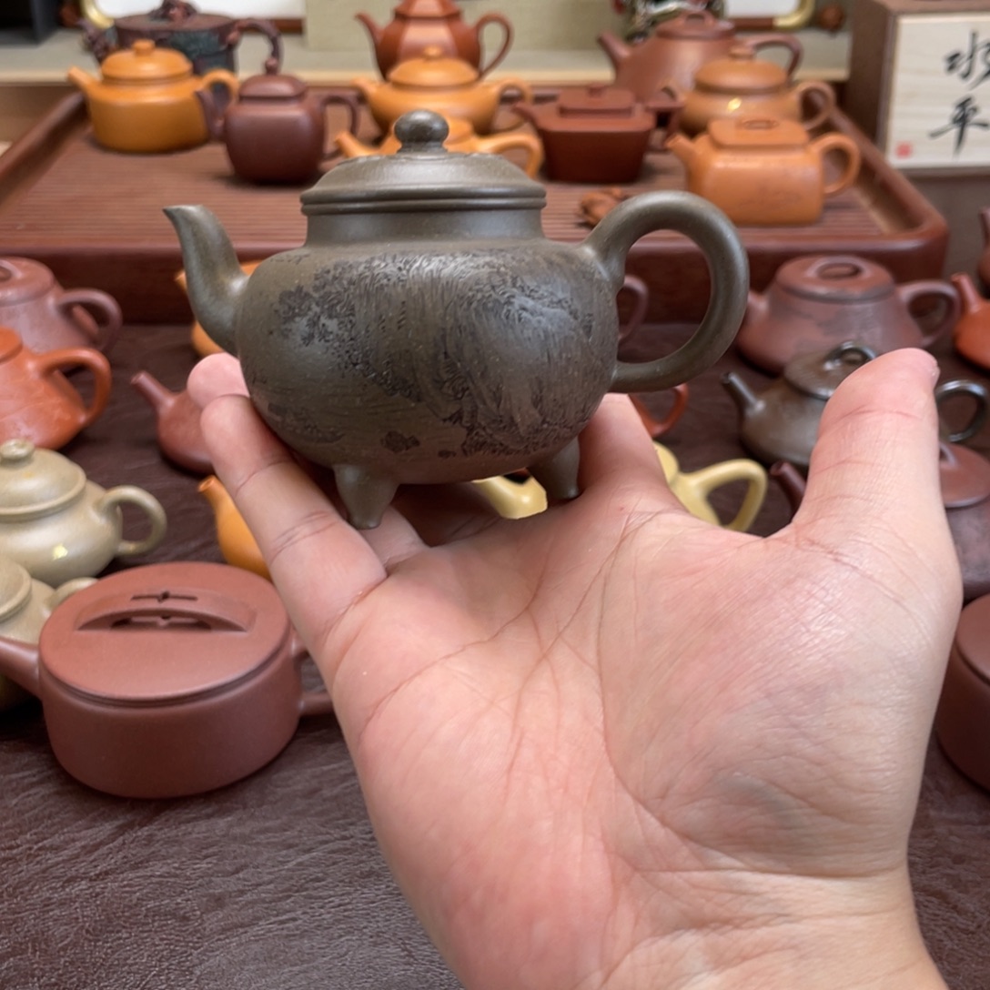 奔***影茶壶紫砂古有言堂，自营款