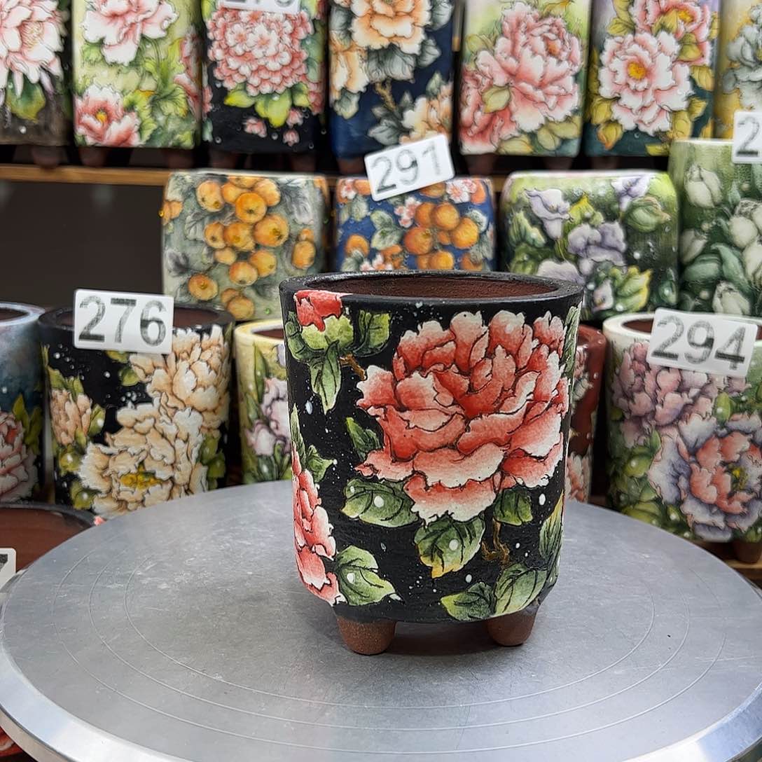 景德镇陶瓷花盆景德镇陶瓷hua p