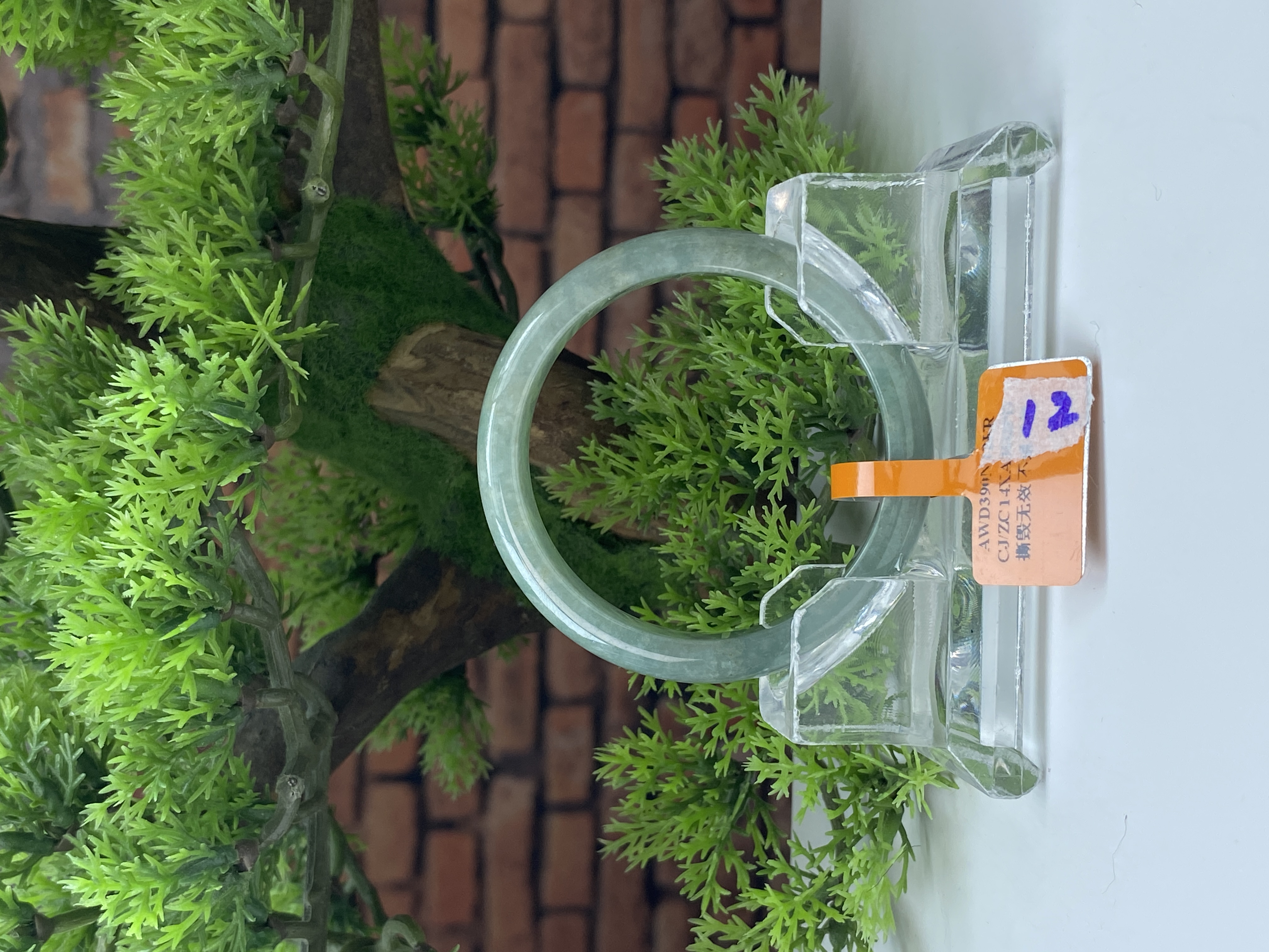 54【刀客砍价王】燕子-天然缅甸A货翡翠手镯   K12