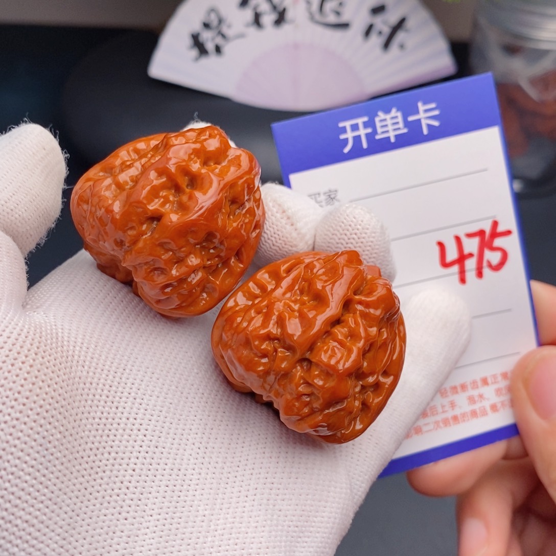 把件文玩核桃37蛤蟆头475