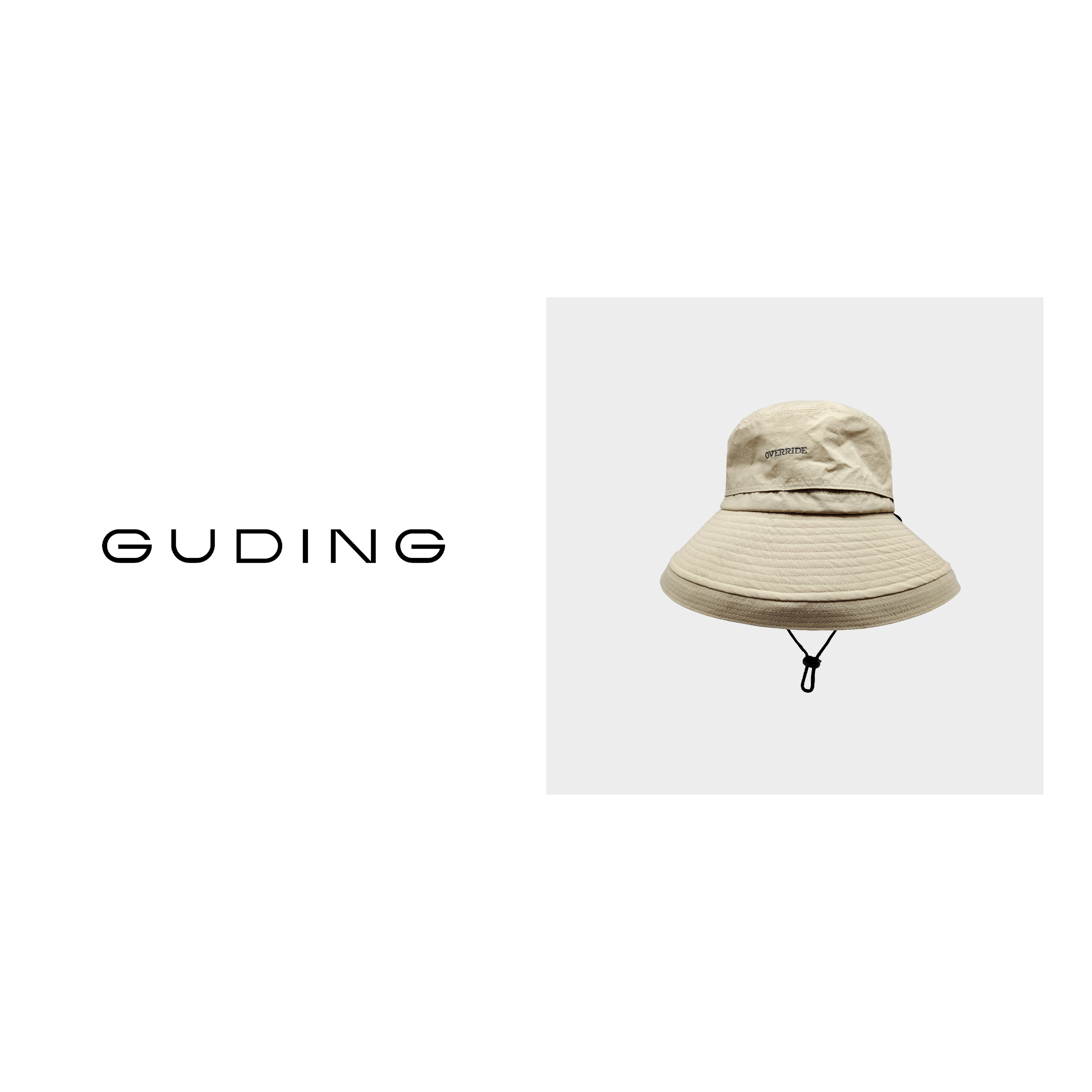 春夏款渔夫帽户外休闲百搭透气抽绳日系时尚