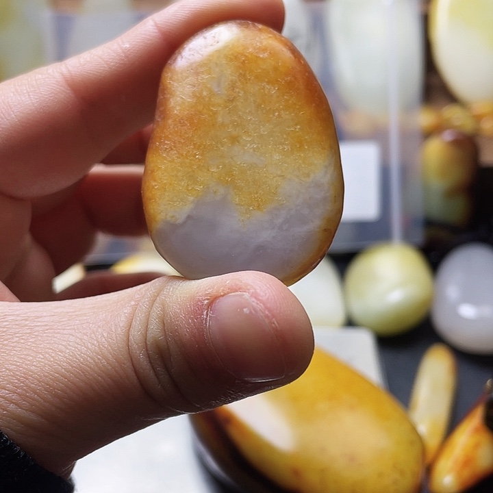 和田玉颈饰足银镶嵌