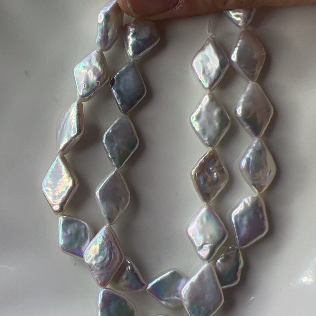 电***桃手绳合金淡水珍珠