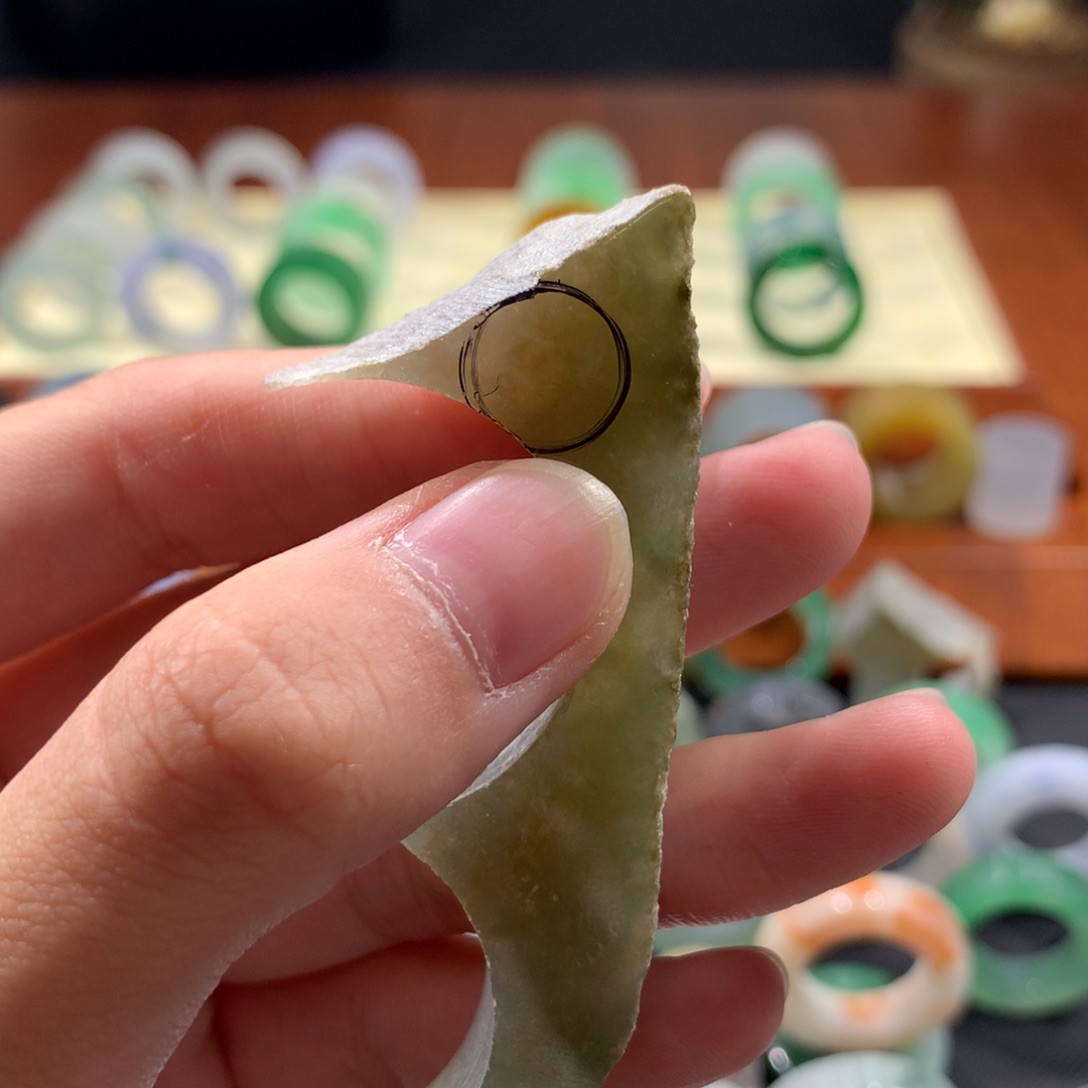定制翡翠未镶嵌我***甜