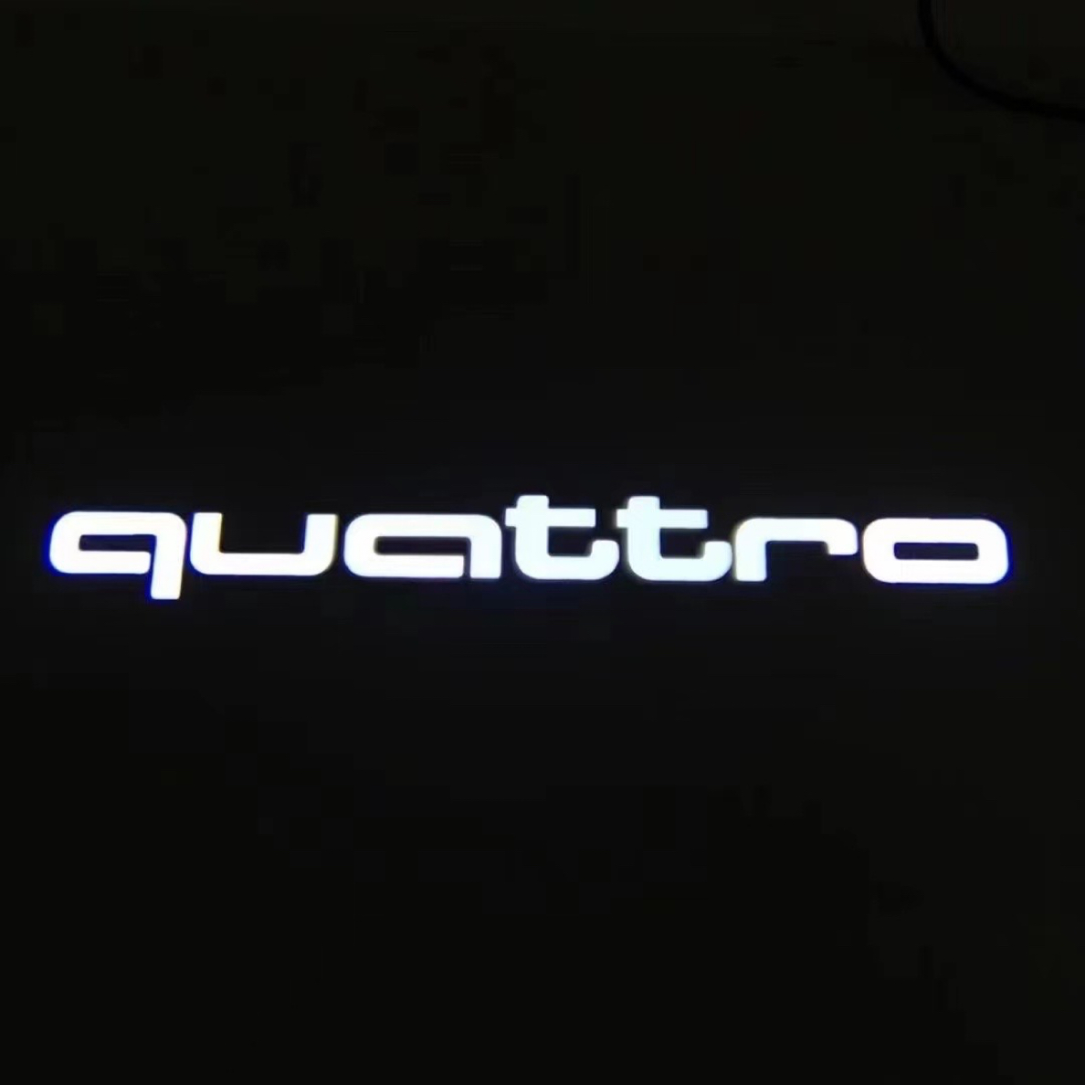 奥迪原装门灯A4LA5Q5迎宾灯A6LA7A8车门投影灯LED照地灯 镭射门灯