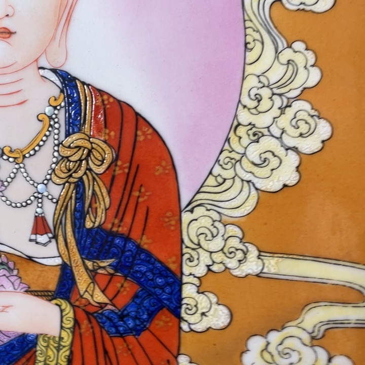 长***号瓷中古工艺品摆件