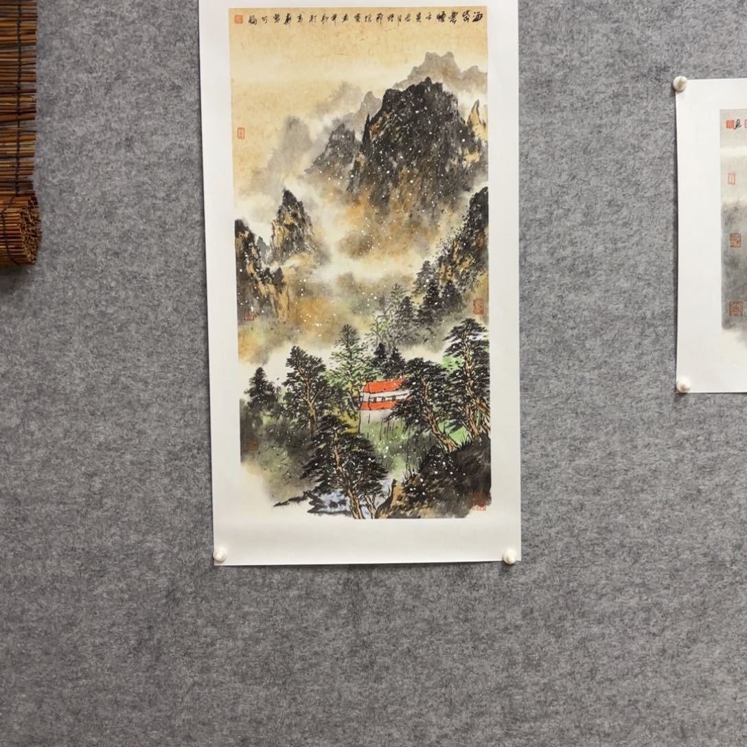 愉***鱼国画刚回来咯哦哦哦