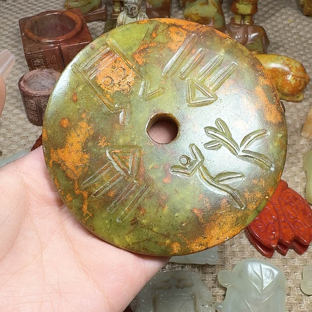 白玉菩提吊坠挂件