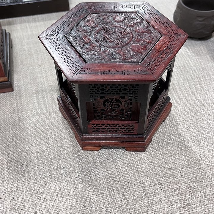 手工艺品琉璃红木工艺品雕刻工艺微暇