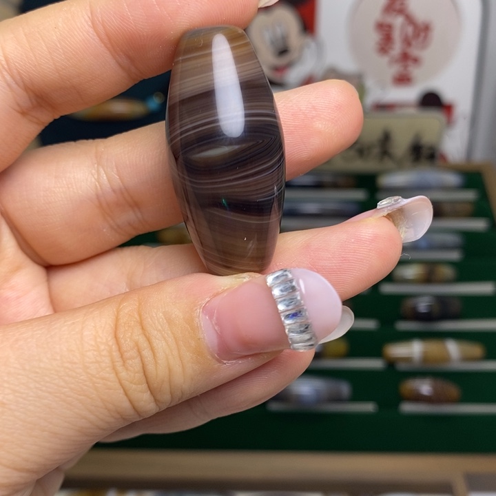 玛瑙/玉髓合金颈饰