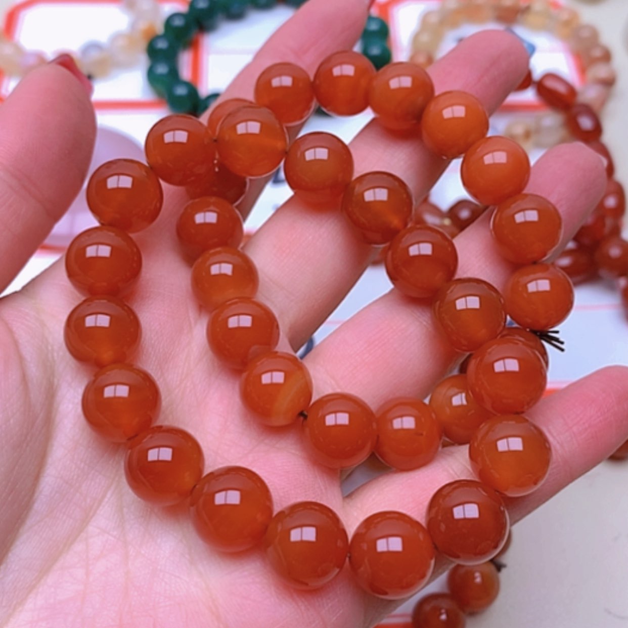 【闪购商品】未镶嵌玛瑙/玉髓珠宝半成品用****7