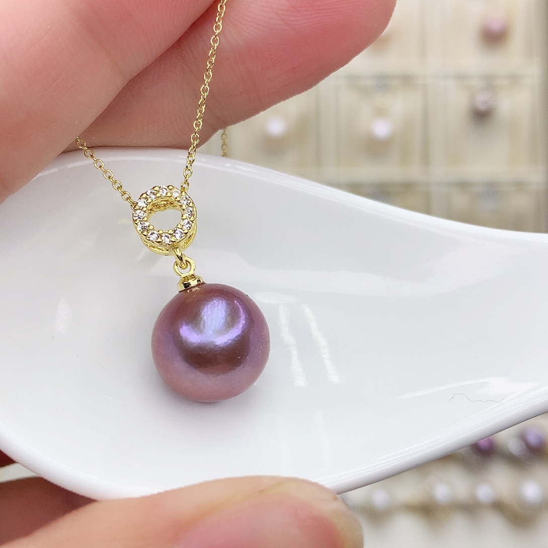 淡水珍珠颈饰合金