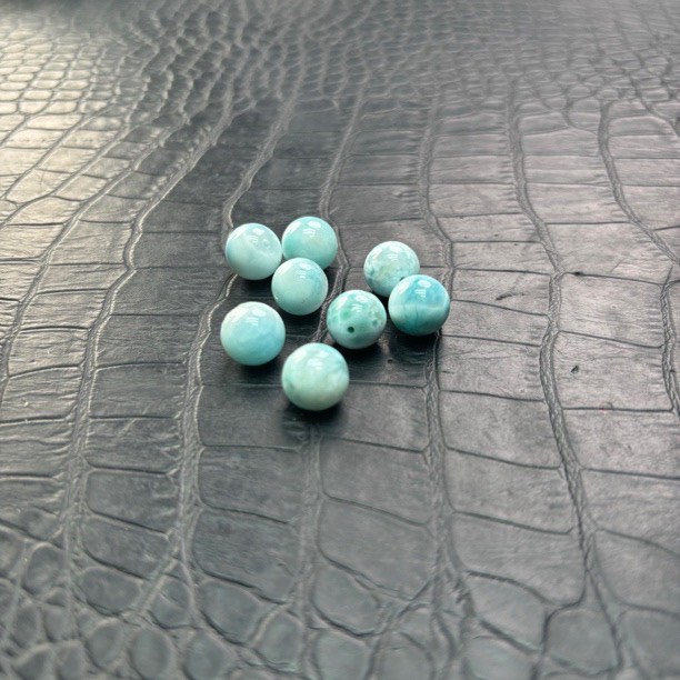 海纹石单珠通孔配饰散珠LZY13多样性发其一