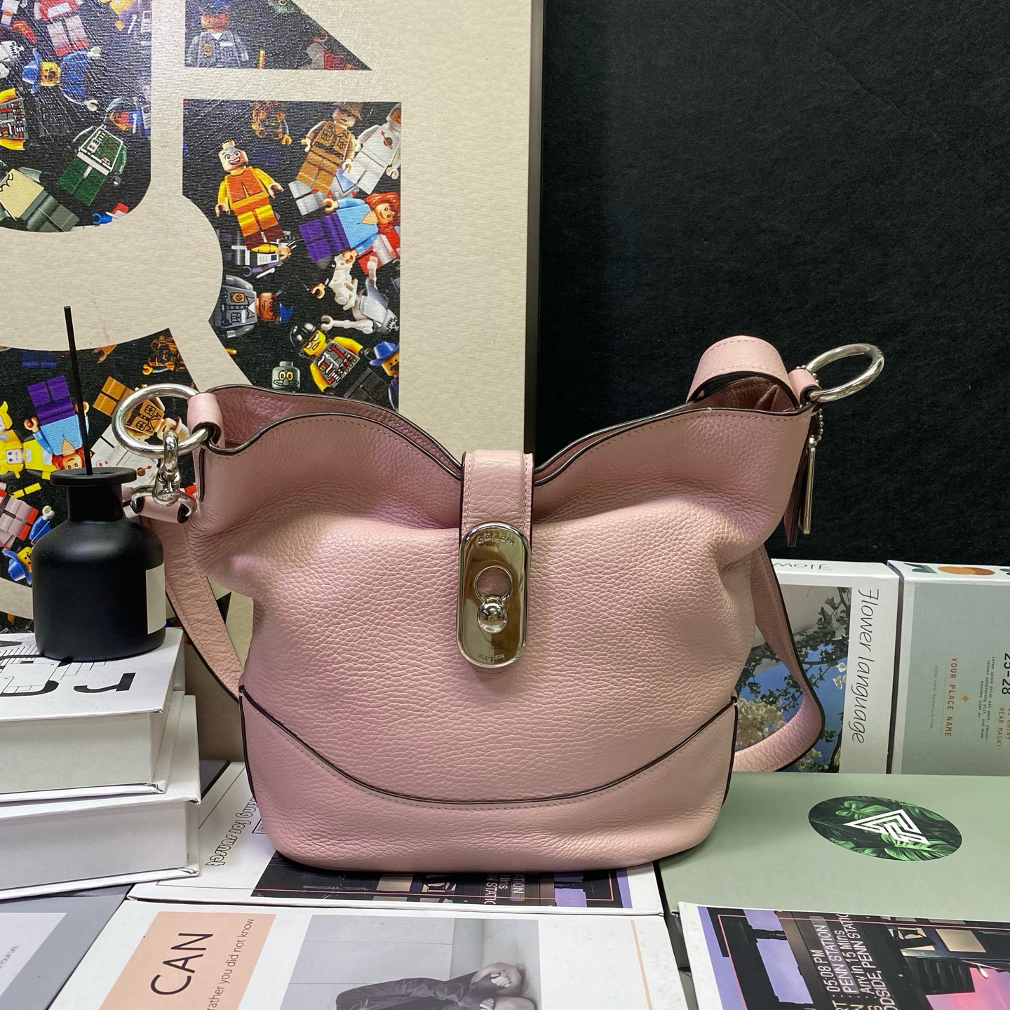 95新 COACH/蔻驰 23353斜挎包21*25