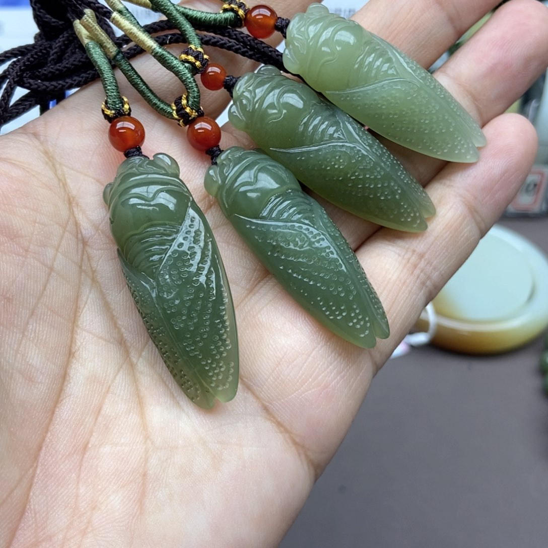 和田玉吊坠(不含链)未镶嵌