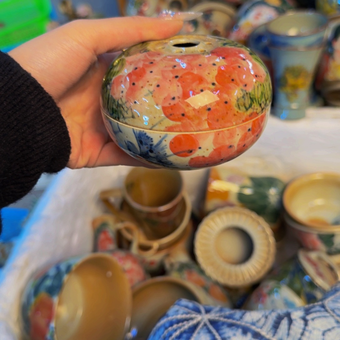 瓷片景德镇陶瓷手工手绘