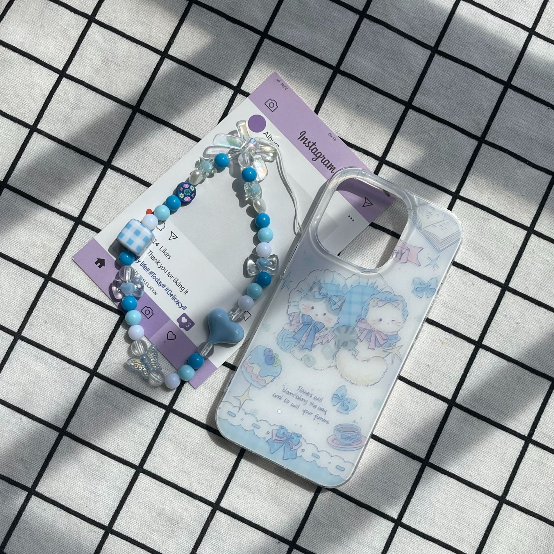 可爱动物毛绒小猫 IMD工艺手机壳防摔适用苹果17苹果安卓小米