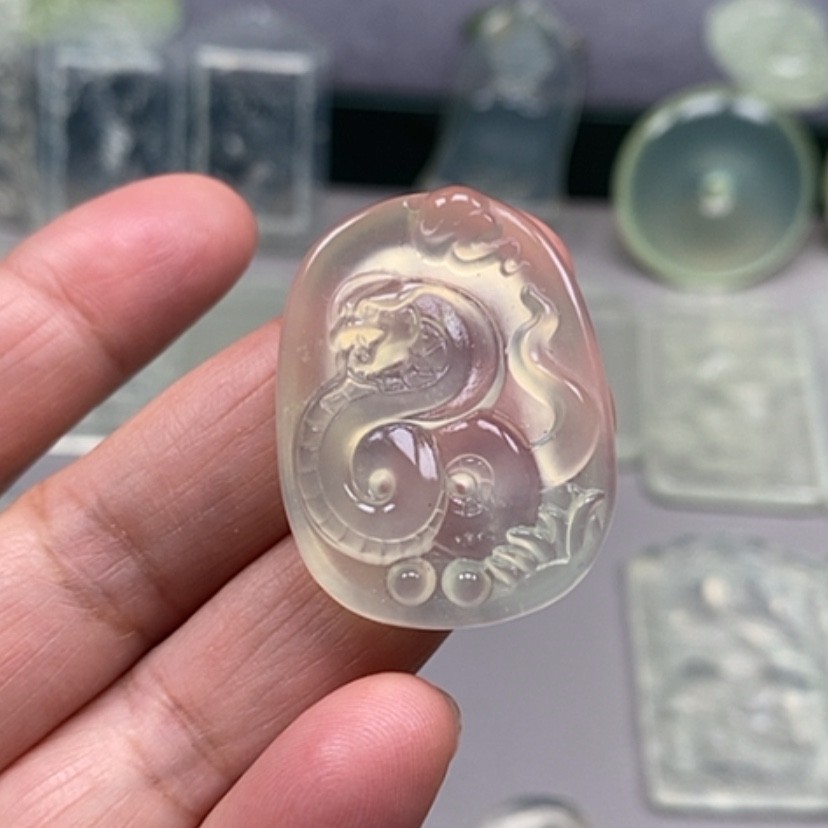 【闪购商品】岫玉吊坠(不含链)未镶嵌