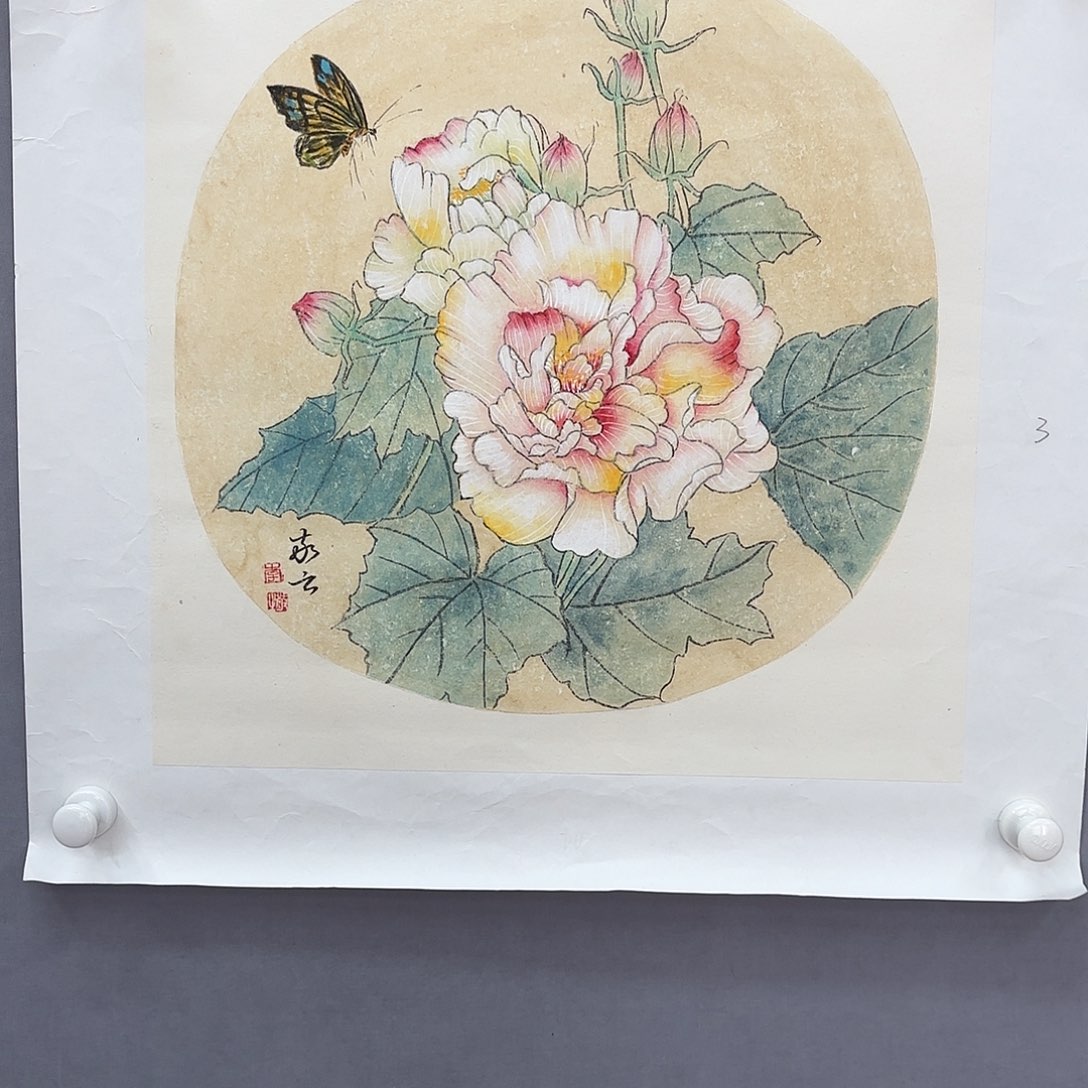 国画中国花鸟画大咖李敬之老师