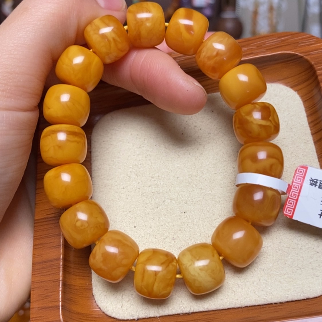 【闪购商品】手链蜜蜡未镶嵌手串