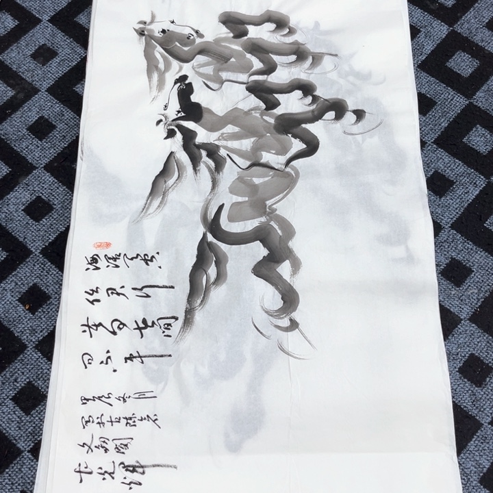 国画70/140画芯纯手绘国画作品