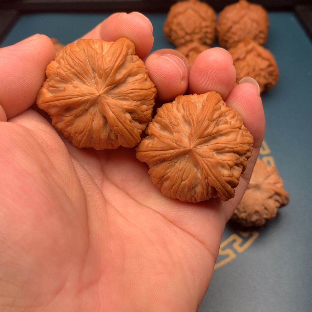 把件文玩核桃战鼓奔