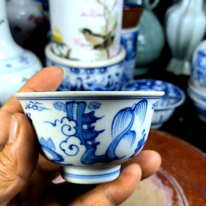 摆件用****3全手工制作的瓷器