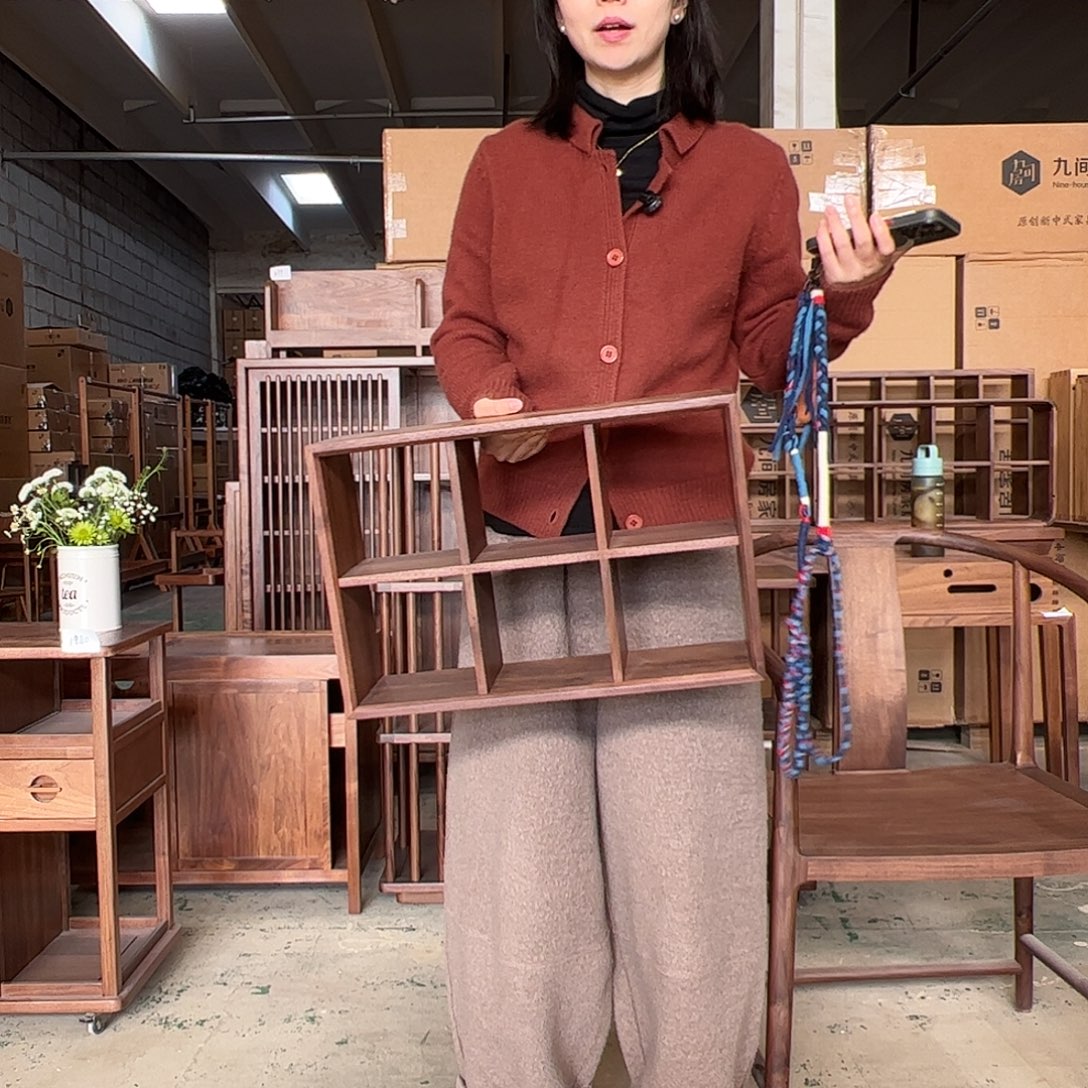 木（非红木类）六宫格架