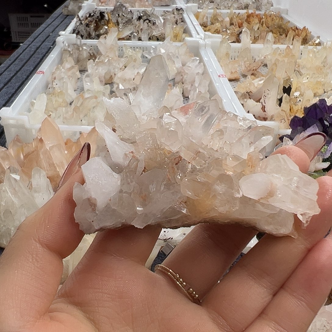 是***欢珠宝半成品水晶银S925镶嵌