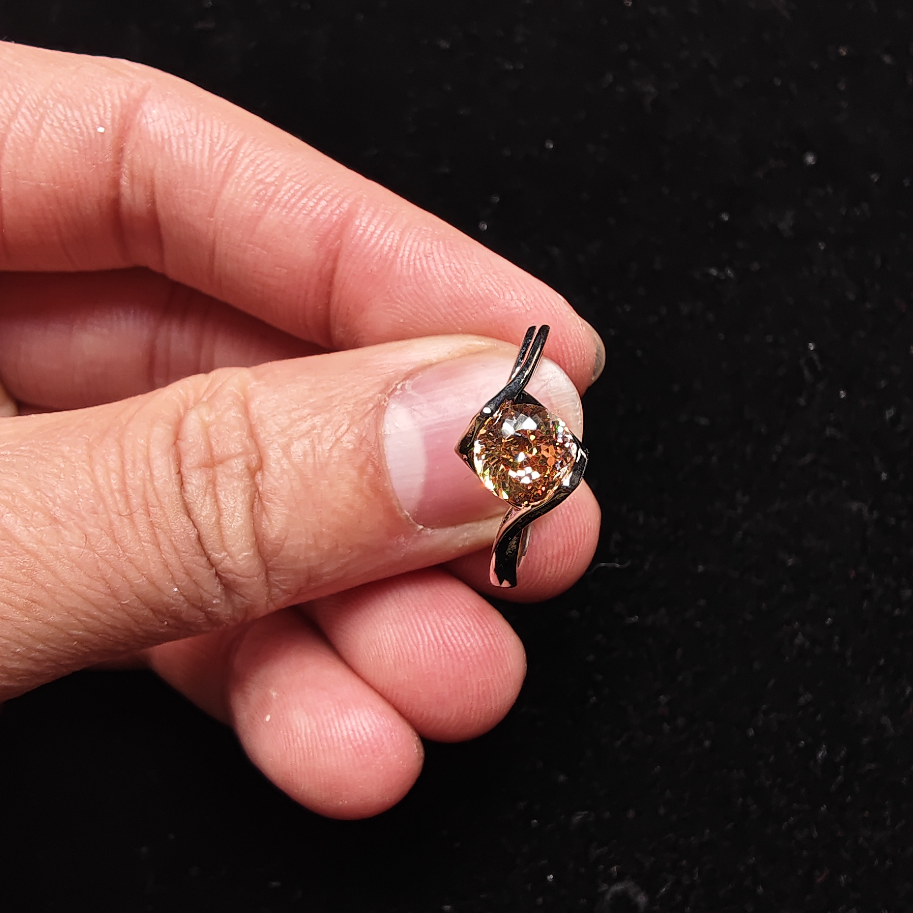 意大利-典藏轻奢DIY-合金腰佩戒指耳饰戒指吊坠J036