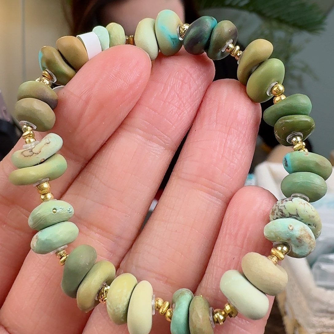 绿松石珠宝奇石未镶嵌