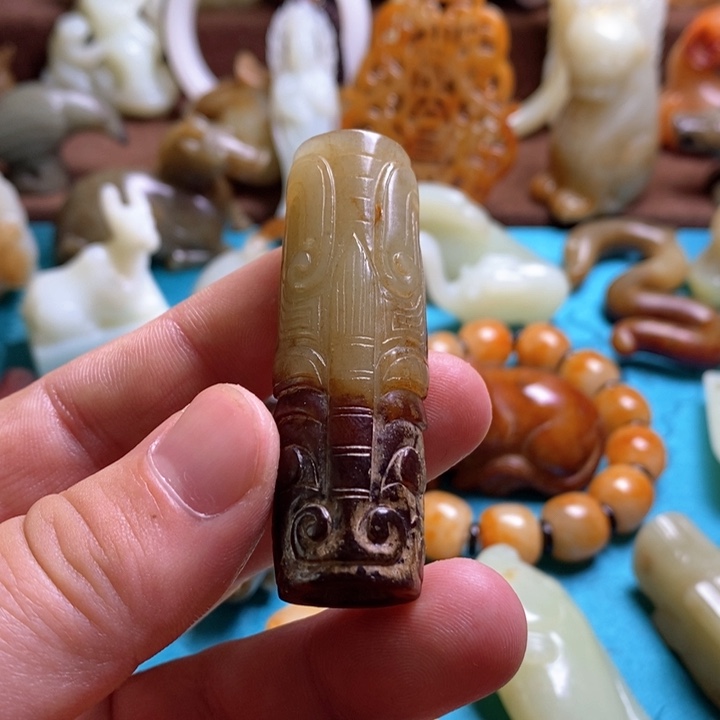 和田玉挂件未镶嵌