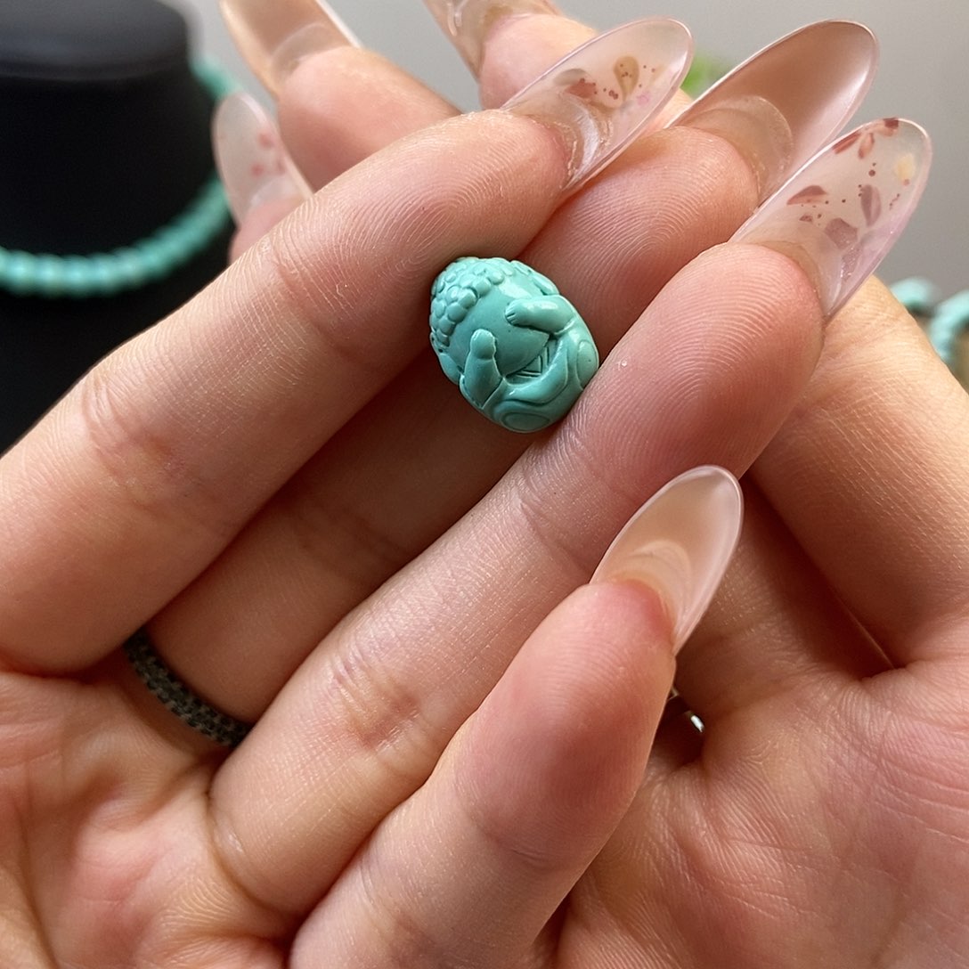 未镶嵌绿松石珠宝奇石