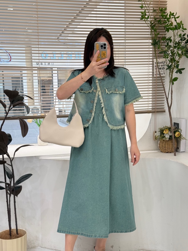 新款两件套连衣裙3-6#5933