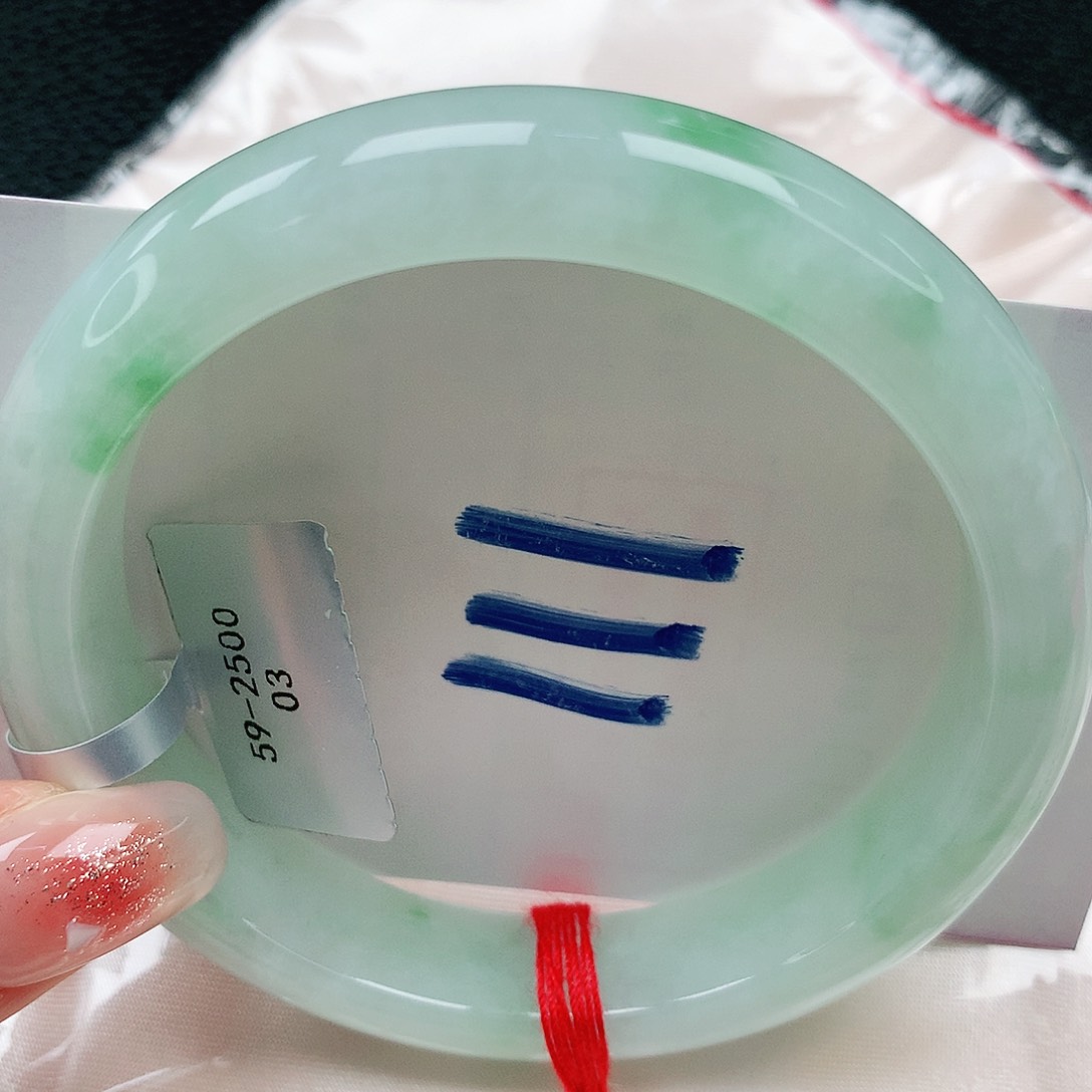 翡翠手镯未镶嵌Q**H缅甸天然a货翡翠