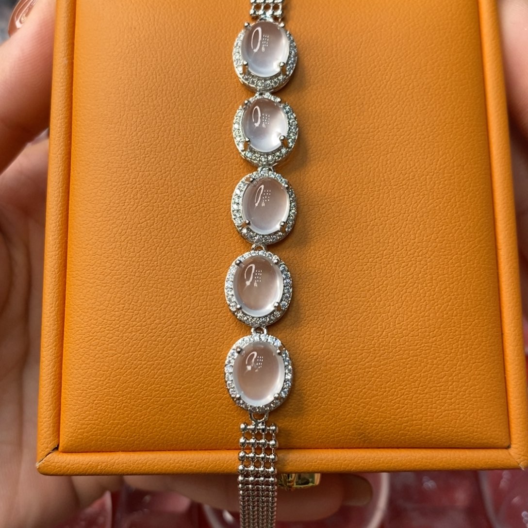 石英质玉合金手链