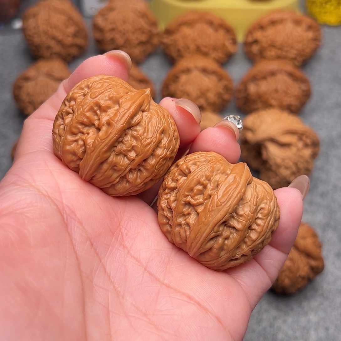 把件文玩核桃长**?精品元宝37全品