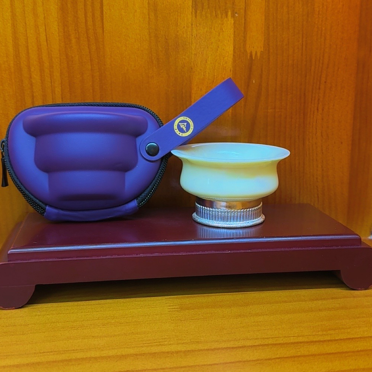 仁布玉乳白色甜茶杯八公分