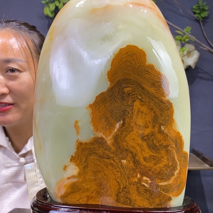 石材精品古青石摆件