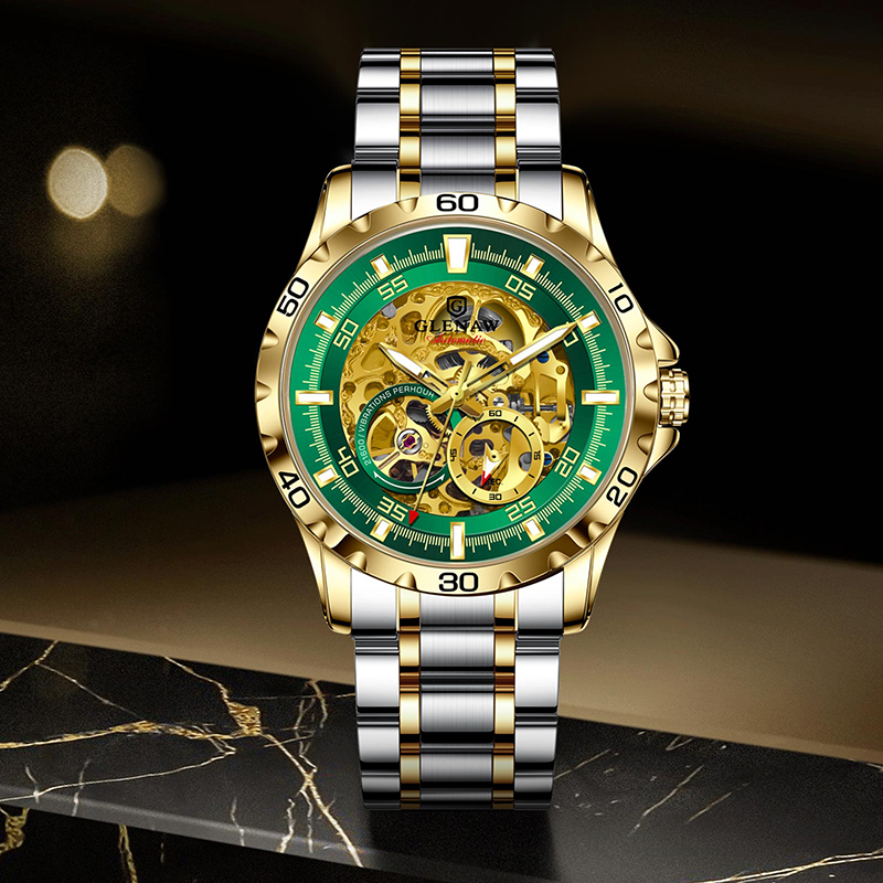 晓雪【JC】【极致镂空】男士高端全自动机械腕表-8687