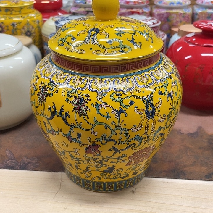 陶瓷罐茶叶罐密封罐