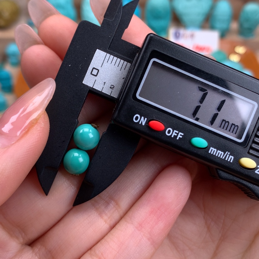 【闪购商品】绿松石圆珠7未镶嵌