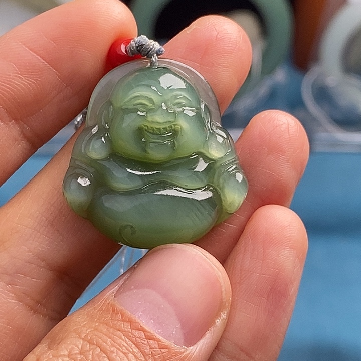 和田玉（碧玉）未镶嵌颈饰