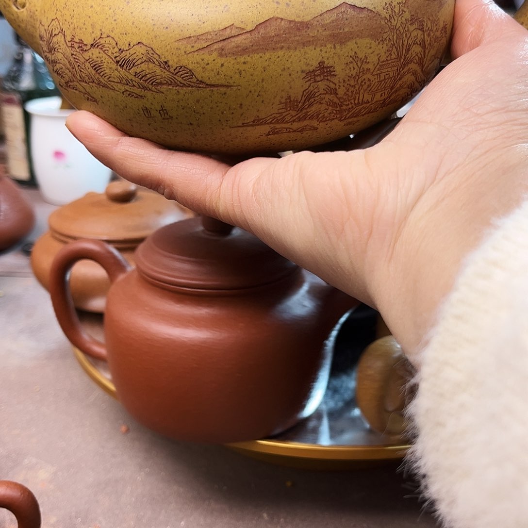 紫砂茶壶全手工制作