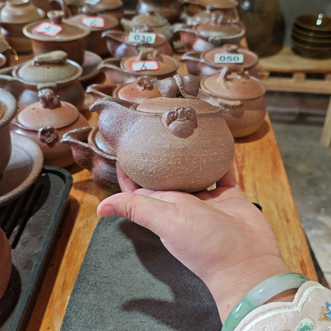 粗陶手抓壶福利款