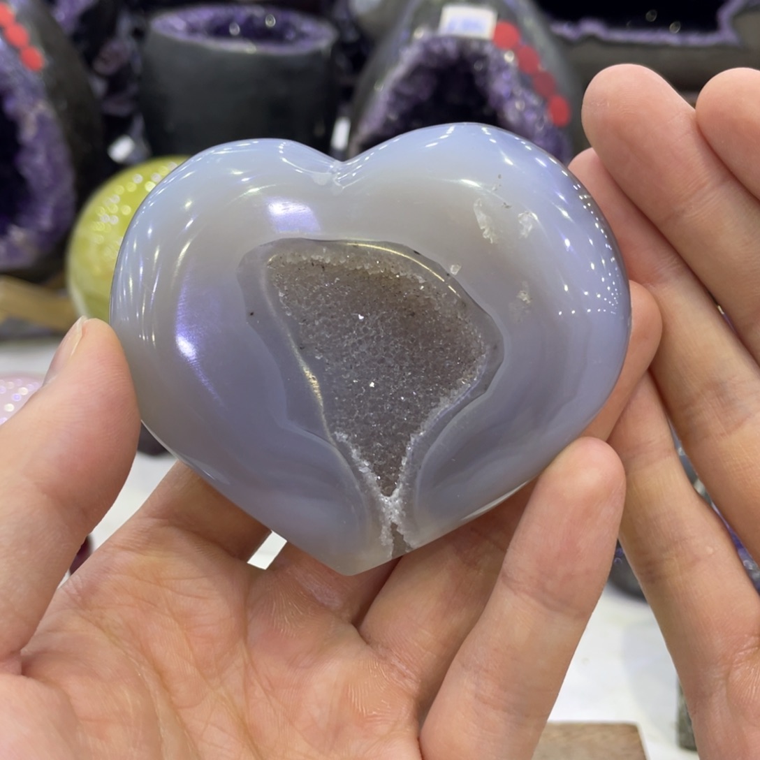 珠宝半成品未镶嵌紫晶