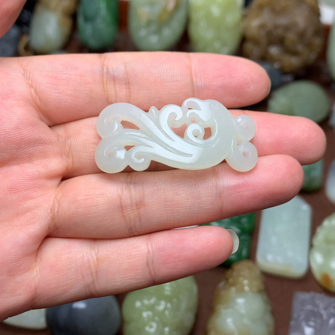 和田玉挂件未镶嵌