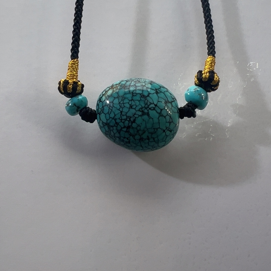 绿松石未镶嵌挂件