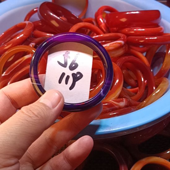 玛瑙/玉髓未镶嵌手镯